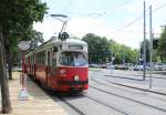 Wien Wiener Linien SL 25 (E1 4755) Aspern, Langobardenstrasse / Oberdorfstrasse am 8.