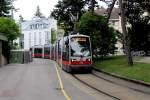Wien Wiener Linien SL 43 (B1 756) Rudolf-Kirchschlager-Platz / Endstation Neuwaldegg am 10. Juli 2014.