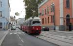 Wien Wiener Linien SL O (E1 4515, Lohner 1972) Ungargasse / Barichgasse am 12. Oktober 2015.