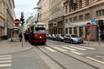 Wien Wiener Linien SL 5 (E1 4730) Neubau, Kaiserstraße (Hst. Stollgasse) am 16. Februar 2016.