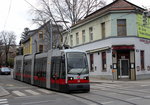 Wien Wiener Linien SL 9 (A 38) Gersthof, Wallrißstraße / Gersthofer Straße am 22. März 2016.