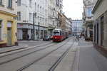 Wien Wiener Linien SL 49 (E1 4553) Neubau, Westbahnstraße / Hermanngasse am 16.