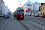 Wien Wiener Linien SL 67 (E2 4076 + c5 1476) Favoriten, Laxenburger Straße am 16.