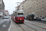Wien Wiener Linien SL 26 (E1 4528 + c3 1260) Simmering, Geiselbergstraße am 18.