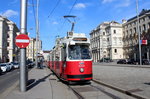 Wien Wiener Linien SL 71 (E2 4313) Innere Stadt, Schwarzenbergplatz / Lothringerstraße am 20.