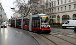 Wien Wiener Linien SL 43 (B1 767) Alser Straße / Kinderspitalgasse am 17. Februar 2016.
