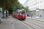 Wien Wiener Linien SL 1 (E2 4017 + c5 1417) Innere Stadt (1.