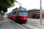 Wien Wiener Linien SL 31 (E2 4068) I, Innere Stadt, Franz-Josefs-Kai (Endstation U-Bahnstation Schottenring (Ausstiegstelle)) am 25.