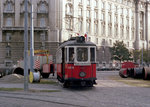 Wien WVB: Museumstriebwagen M 4078 als SL 78 (Rekonstruktion) Julius-Raab-Platz (I, Innere Stadt) am 14.