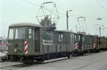 Wien Wiener Stadtwerke-Verkehrsbetriebe (WVB) ATw GP 6411 (Lasttriebwagen) Betriebsbahnhof Vorgarten im Juli 1977. - Scan von einem Farbnegativ. Film: Kodak Kodacolor II. Kamera: Minolta SRT-101.