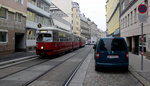 Wien Wiener Linien SL 5 (E1 4795 + c4 1317) VIII, Josefstadt, Blindengasse am 17.