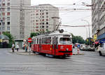 Wien WVB SL N (E1 4670) II, Leopoldstadt, Am Tabor im August 1994. - Scan von einem Farbnegativ. Film: Kodak Gold 200. Kamera: Minolta XG-1.