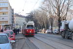 Wien Wiener Linien SL 6 (E1 4515) X, Favoriten, Quellenstraße (Hst.
