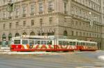 Wien 4661 + 1161, Schottenring, 28.12.1986.