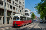 Wien     Wiener Linien E1 4784 - 1323 als Linie 25, Fultonstraße, 04.06.2021.