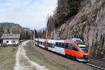 4024 026-9 als REX 5216 (Kufstein - Brennero/Brenner) bei Gries am Brenner, 13.04.2019.