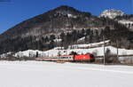 1116 082 mit dem IC 515 (Innsbruck Hbf - Graz Hbf) bei Liezen 10.2.22