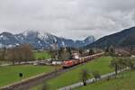 Der GAG58668 von Eisenerz nach Leoben Donawitz bringt steirisches Eisenerz von Erzberg zur Voest Alpine.