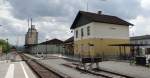 St. Andrä im Lavanttal: Der Bahnhof liegt in der Ortschaft Jakling (06.05.2015)
