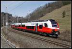 4744 558 als S1 bei Bruck an der Mur am 5.03.2020.