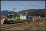 193 739 + 182 561 mit Güterzug bei Bruck an der Mur am 20.03.20169.