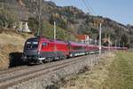 1116 234 mit Railjet in St.Georgen ob Judenburg am 14.11.2016.