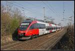 4124 007 in Lanzendorf - Rannersdorf am 2.04.2019.