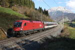 1116 088 war mit dem  Transalpin  am 29.