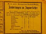 Aenderung im Zugsverkehr auf der Kronprinz-Rudolf-Bahn,zwischen Attnang-Pu und (Bad)Ischl, war im Rieder Wochenblatt, Ausgabe 30.sept1880 zu lesen; Aufnahmedatum:241113