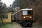 E-Loks 1099 007 & 1099 010 fahren mit REX 6807  tscherbr  von St.Plten nach Mariazell. 
Schwerbach 29.11.2009