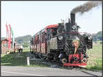 Großer Bahnhof in Neudorf im Stainztal. 
Anlässlich 120 Jahre Stainzer Lokalbahn wartet die dortige Marktmusik mit einem Ständchen auf . 19.Mai 2012
