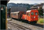 Die ÖBB 2092.01 (HF.130.C), lange Zeit auf der Bregenzerwaldbahn im Einsatz steht in Bezau..