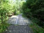 ehemalige Bregenzerwaldbahn, Brcke beim Pommergraben, km 19,7.