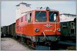 2095.04 der Bregenzerwaldbahn im Depot Bregenz Vorkloster.