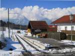 Station Nockhofweg der Muttereralmbahn.