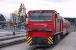 Zillertalbahn D 15 am 11. Dezember 2016 in Jenbach fotografiert.