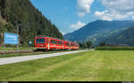 Zillertalbahn VT 4 schiebt als hinterer Triebwagen am 26.