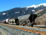 Tm521+TM524 der StLB sowie X603 u. X605 stehen im Bereich Zell am Ziller; 080220