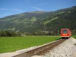 Zillertalbahn Zug beim Zill Brcke.