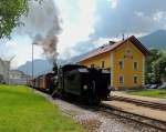 LOK4 bringt zustzliche farbliche Vernderung in den Wolkenhimmel ber Zell/Ziller; 120726