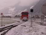 D-15 der Zillertalbahn vor Mayrhofen am 26.03.2009