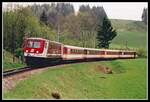 1099 007 mit R6802 bei Wienerbruck am 9.05.2001.