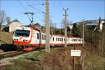 4090 002 + 001  Pielach  fhrt als R 6818 von Mariazell nach St.Plten.