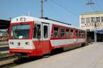 BB 5090 015-8 mit 6855 (nach Mank, der Zug zweigt in Obergrafendorf von der eigentlichen elektrifizierten Mariazeller Bahn ab), St.