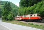 Die 1099 001 bespannte am 4.Juni 2010 den R 6813/16 nach Mariazell.