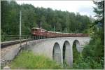 Zum REX 6810 fuhren wir nach Annaberg zum Saugrabenviadukt.