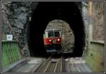 1099 004 bei der Einfahrt in den Schnautunnel am 1.4.2006