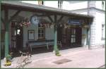 Noch ein Bahnhof zum Verweilen, Laubenbachmhle am Weg nach Mariazell.