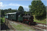 Auf der Gurkthalbahn, fährt ex Böhler 13 Bn2t gebaut von  Krauss München 1941, von Pöckstein Zwischenwässern nach Treibach Althofen.
Pöckstein-Zwischenwässern 5_8_2012