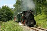 Dampfloks Christl Bn2t Hanomag 1916 & Bhler 13 Bn2t Krauss Mnchen 1941 der Gurkthalbahn beim Dampftag 2009.